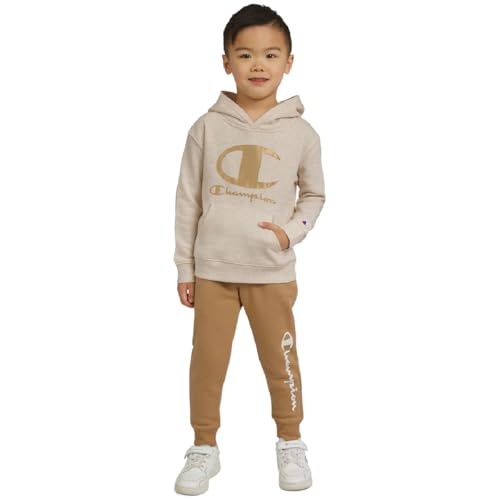 Champion Boys Jogger Set Fleece Hoodie and Sweatpants Tracksuit3