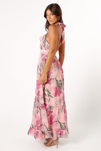 Image of Petal & Pup Women's Lennon Halterneck Maxi Dress