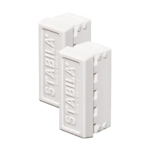 STABILA Level Endcaps, 2 Pieces, for Measuring Stick Levels, Cat. No. 20035