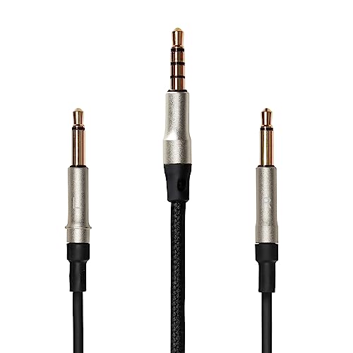 Câble asymétrique Meze audio 99 Neo mono avec microphone et télécommande 1 2 - vue 3