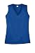 Sport-Tek Women's Sleeveless PosiCharge Competitor V Neck Tee L True Royal