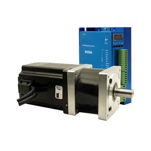 Servomoteur hybride biphasé 86HSEPG80 avec engrenage planétaire 4:1 pour motorisation de kit CNC
