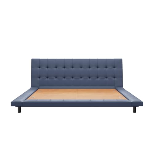 Image of Wakefit Somora King Size Non Storage Upholstered Bed