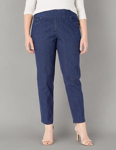 Ruby Rd. Women's Plus-Size Pull-On Extra Stretch Denim Jean3