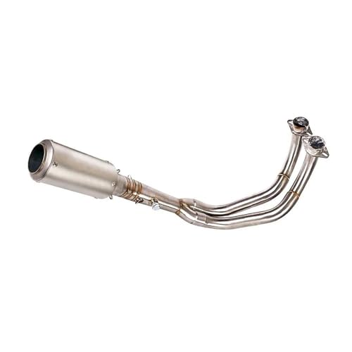 Adaptateur échappement YZF R7 et MT07 en acier inoxydable premium pour ligne moto
