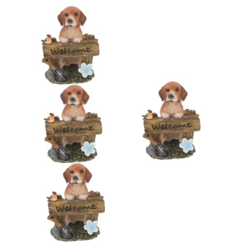 Figurines de résine haut de gamme pour statue de jardin réaliste