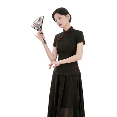 Chemise boutonné vintage fluide pour rester élégante sous la chaleur de l'été