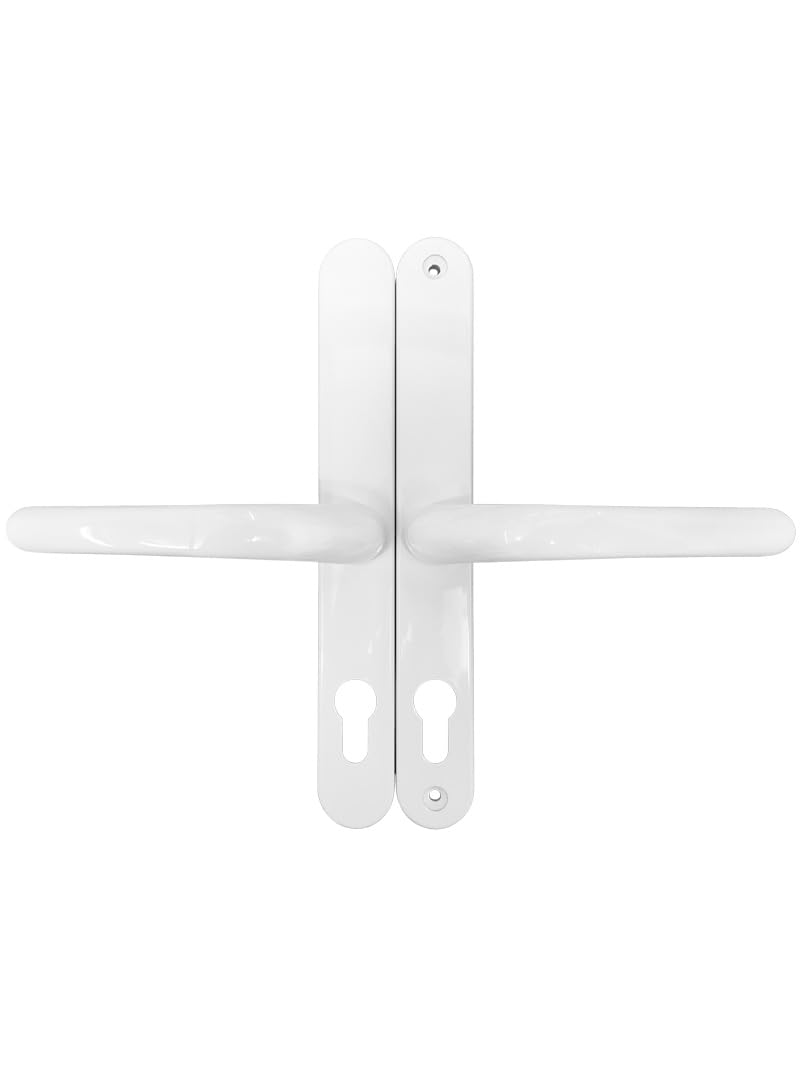 Fullex White 68Mm Pz Lever Lever Door Handle 215Mm Screw
