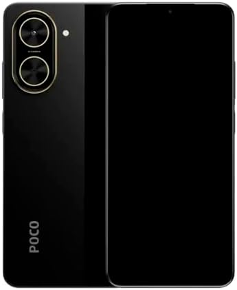 Poco C71 4G LTE (for Tmobile Mint Tello & Global) (64GB + 3GB) 32MP Dual Camera 6.88" 120Hz Octa Core Unlocked Model 25028PC03G (Black)