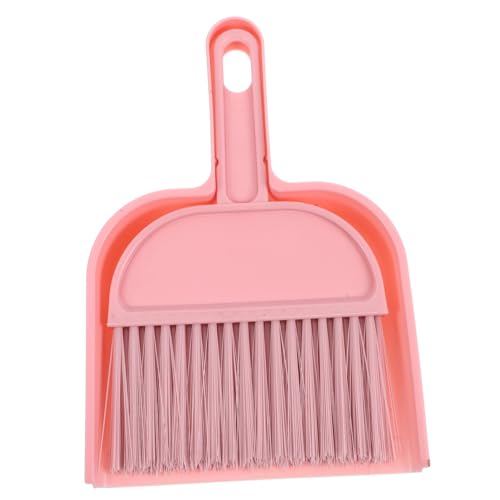 Cabilock Hand Brush and Dustpan Set Mini Broom and Dustpan Tabletop Brush for Boys and Girls Desktop Cleaning