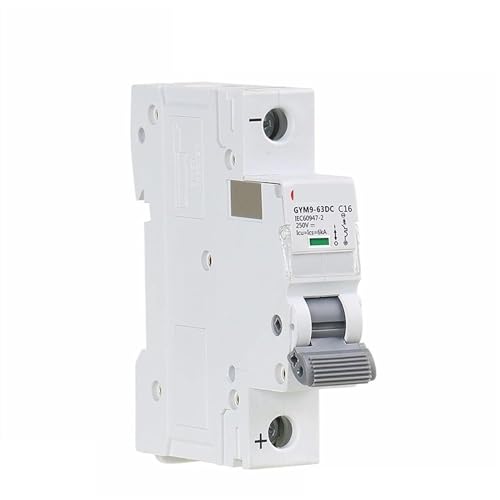 Disyuntor DC GYM9 1P 250V magnetotérmico para carril Din de 25A