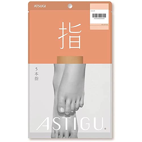 Astigu Stocking Yubi Five Fingers Size M - L - 357 Skinny Beige (Harajuku Culture Pack)