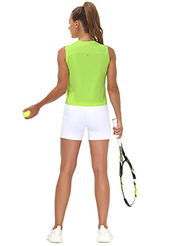 Image of THE GYM PEOPLE Women's Workout Tops in Ice Silk Quick Dry Sleeveless
