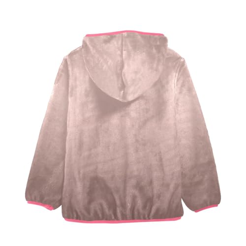 Rose Gold Gradient Sherpa Fleece Girls2