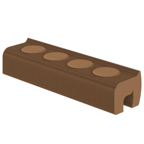 ENWYTE 折りたたみ ペーパースツール 高さ30/38cm ペーパーベンチアコーディオン 耐荷重200kg 紙製 軽量 PUクッション付き 紙スツール 工具不要 組み立て簡単 複数の仕様乗り 段ボール 椅子 ペーパーソファ伸縮持ち 玄関 デパート 室内