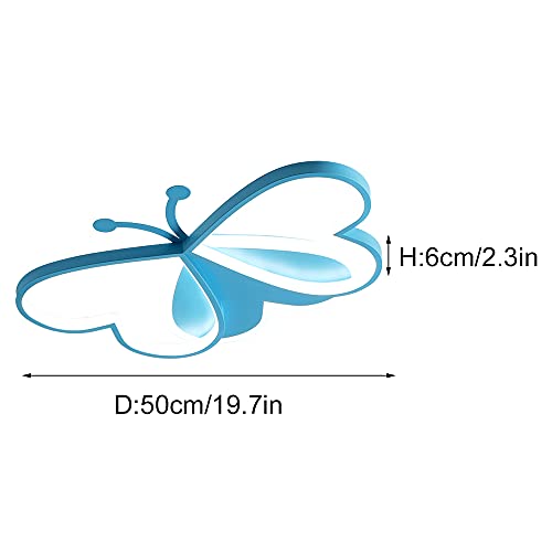 Lampe de plafond moderne papillon pour illuminer la chambre de vos enfants