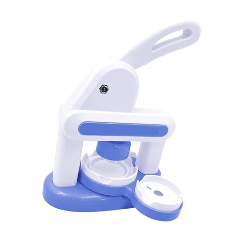 CATHATRR Childrens Badge Craft Machine Portable Designs with 48pcs Accessories Safe ABS Materials Educational Toy Daily Use Badge Maker Set with Button Parts