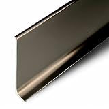 Características del artículo: nuestros listones de cierre de pared son muy estrechos y se pueden conectar fácilmente con diferentes accesorios. Los accesorios de conector, esquina exterior, terminación y esquina interior están disponibles en nuestra tienda. Una barra angular puede cubrir juntas de hasta 10 mm de ancho. A pesar del hecho de que la tira no tiene conducto para cables, el rodapié es una solución ideal para personas que valoran la alta calidad y el diseño moderno.