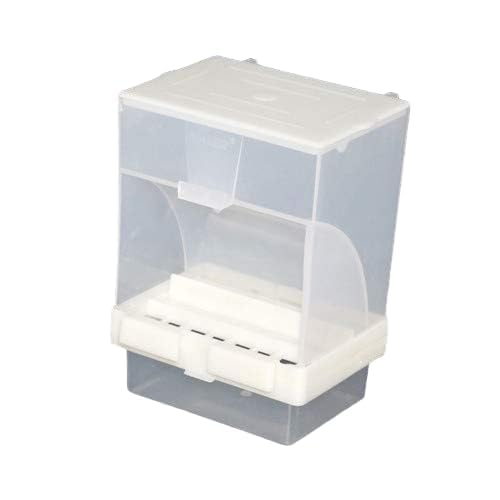 Birds Corner Automatic Seeds Feeder (300 ML) Size Suitable for Finches, Budgies, African Love Birds, Cockatiels, White Colour (Pack of 1) (B0D6RN69W7) Amazon Price History, Amazon Price Tracker