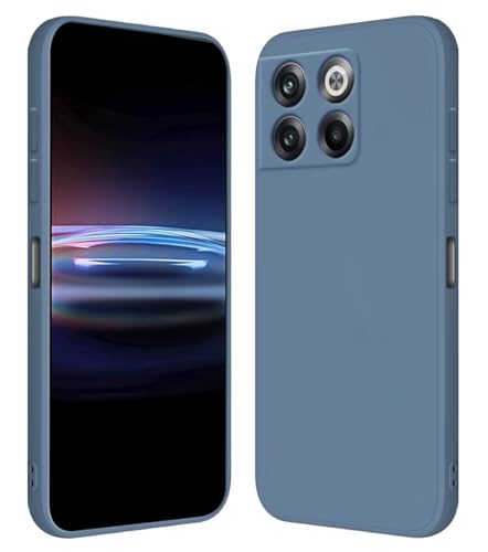 RankOne Funda para OnePlus 10T (6.7' Inches) Carcasa de Silicona de TPU Suave - Lavanda Gris