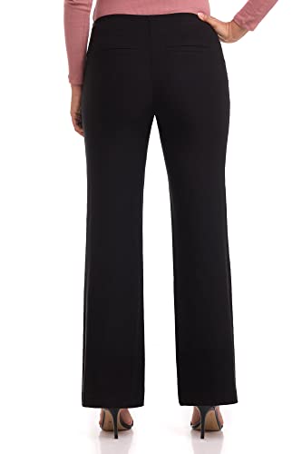 Rekucci Women's Comfort Wide Leg Pull-On Pant3
