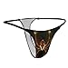 Spider Glow in The Dark Women's G-String Thong Sexy T Back Panties Fashion Bikini String Underwear XL