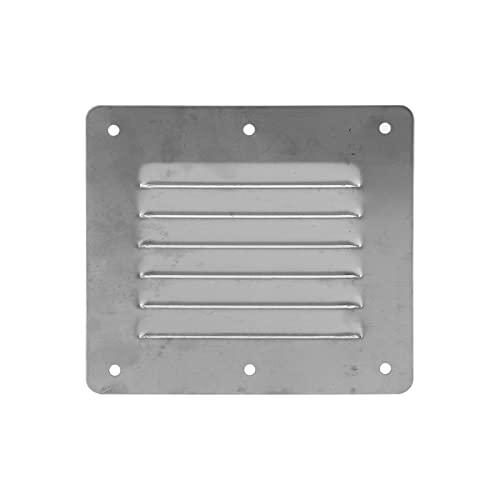 Rejilla de ventilación rectangular para barcos marinos de acero inoxidable, cubierta de rejilla de ventilación para barcos marinos, rejilla de ventilación duradera con estructura