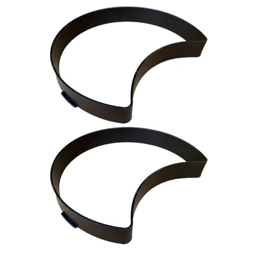 COLLBATH Moule à Pavés Lune 2 Pièces en Plastique pour Allée de Jardin, Moule de Fabrication de Dalles, Accessoire Jardin Solide pour Aménagement Paysager...