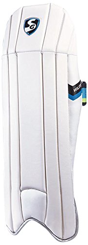 SG Hilite PU facing , High-density foam padded Wicket Keeping Legguard, Youth-image-16