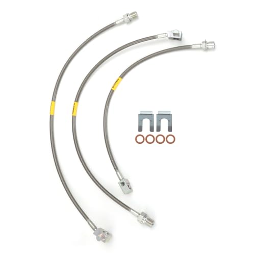 Motoparty Front and Rear C10 Brake Lines 89340S 89335S for 1971-1978 Chevy K10 K5 Blazer GMC C/K 15 25 Jimmy 4-6