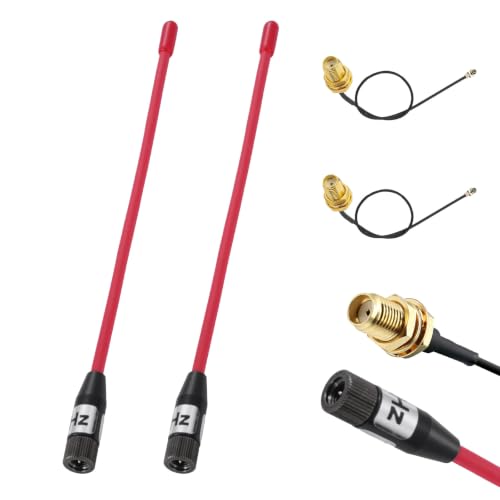 Meshtastic LoRa Antenne 868MHz 10dBi, 2er Set 17cm SMA-Stecker & IPX Kabel