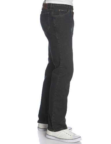 Image of Lee Men's Cotton Blend and Polyester Regular Fit Straight Leg Jeans