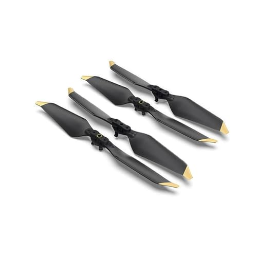 4 hélices de bajo Ruido 8331F compatibles con Mavic Pro 1.(Gold)