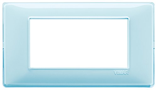 Vimar Placca 4 M, Reflex Acqua
