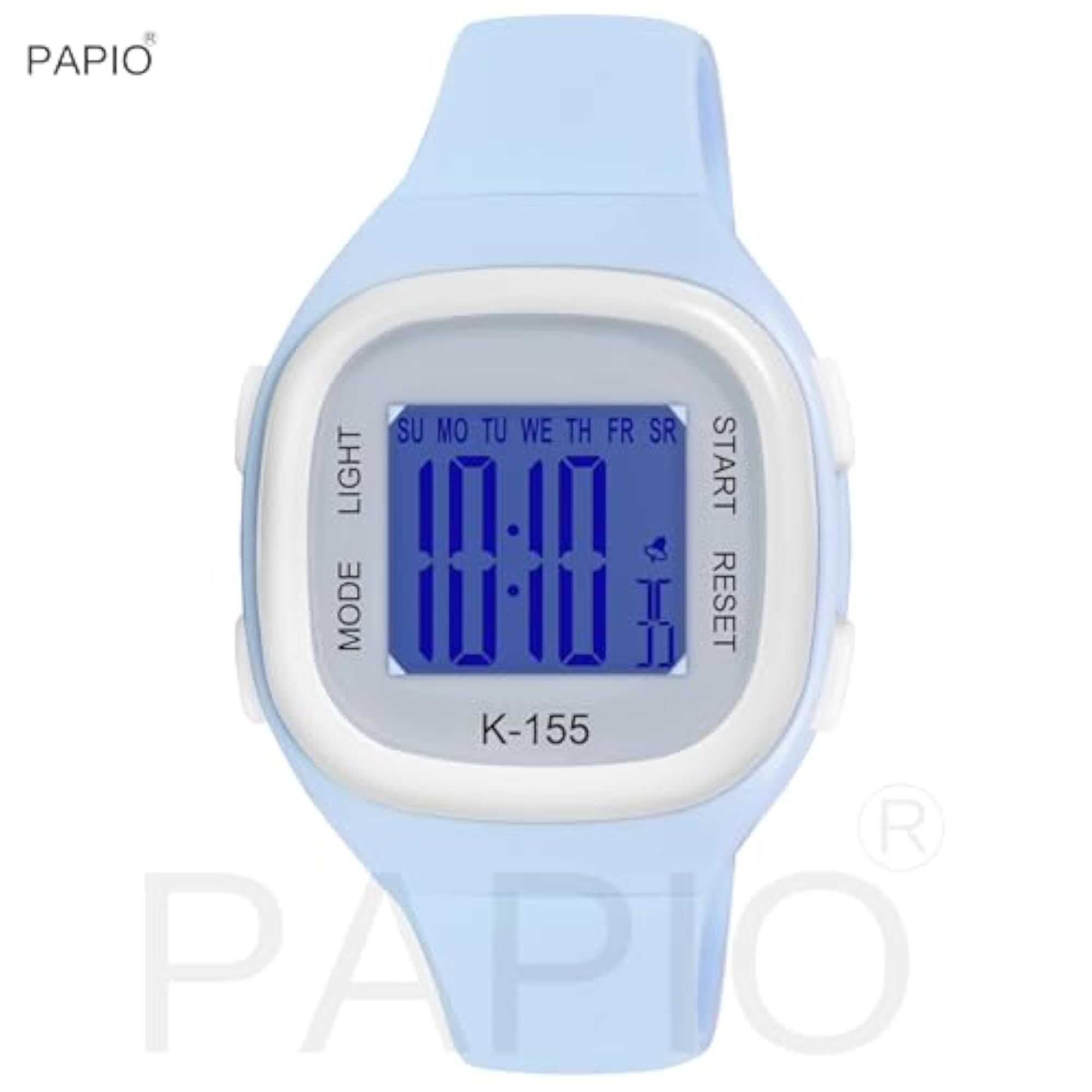 Unisex Digital Sports Watch, LCD Display