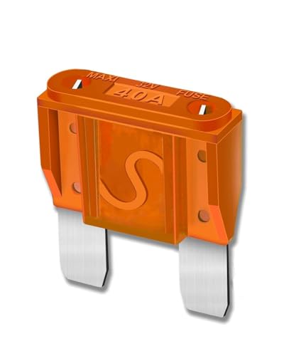 10pcs 40AMP Maxi Fuses - 40A 32V Automotive Blade Fuses for Car, Caravan, Boat, Truck