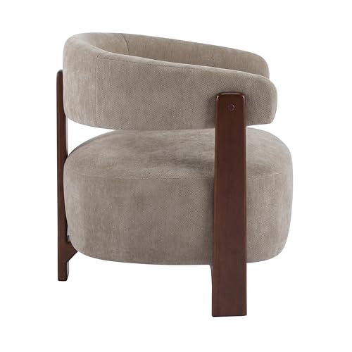 Sillón moderno plegable Marrón claro miniatura 7