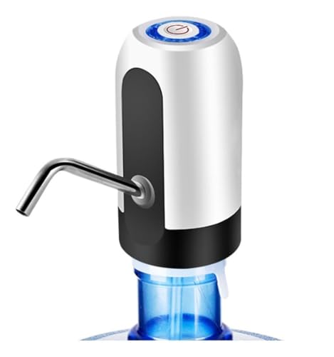 Bebedouro Bomba Elétrica Para Garrafão Galão D'água 5 a 20 Litros Recarregável Portátil para Carregamento Automático USB