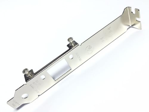 INTERWEB Regular Full Height Profile Metal Bracket para Intel EXPI9301CT PRO1000CT PRO1000GT PRO1000MT Tarjeta de Red miniatura 1