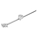 Torch Compass Roller Guide, Cutting Torch Circle Compass Cutting Roller Guide Wheel Torch Round Cutter, Stainless Steel Oxygen Welding Cutting Tool Accessories with Scale Ruler Fit for G01-100