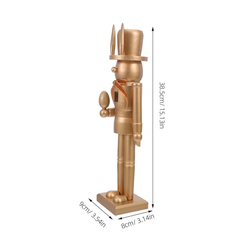 Casse-Noisette Lapin en Bois 38,5 cm stable pour centre de table