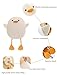 JOSON Duck Stuffed Animals, Cute Duck Plush Pillow, Christmas, Valentine's Day Gifts (White 13.7 inches)