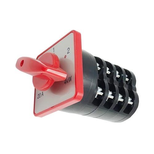 Commutateur triphasé 20A pour inverser la rotation moteur