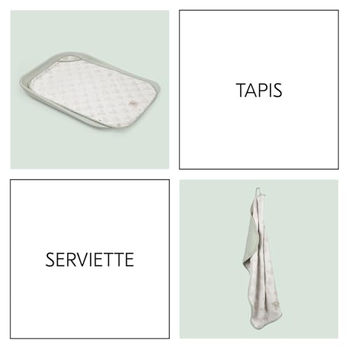 Tapis à langer bébé hauck pour matelas Change N Clean Mickey beige - 4