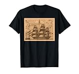 Old Man-O-War Sailboat Pulleys, Sails and Riggings Diagram T-Shirt