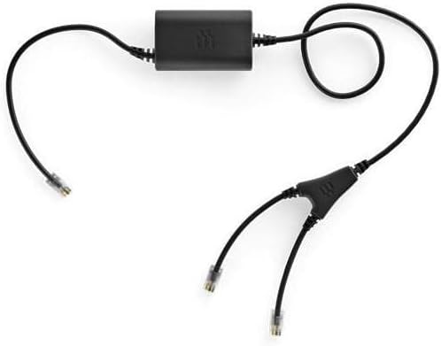 EPOS 1000741 Sennheiser Impact CEHS-AV 04 Avaya Adapter Cable for Electronic Hook Switch 95XX 96X1IP