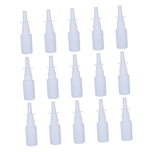 AUTSUPPL Botellas De Spray Para Cosméticos 15 Piezas 15 Ml Blancas Pulverizador Directo Portátil Viaje Uso Personal Envases Rellenables