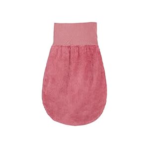 KraftKids Trappelzak Cord Breitcord Pink voor de herfst/winter van mousseline katoen en warm fleece verkrijgbaar in twee maten