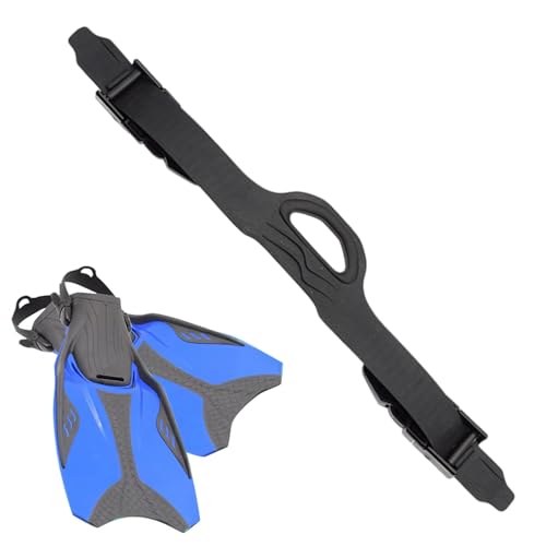 Sangles d'ailerons pour la plongée caoutchouc natation accessoires de plongée avec tuba