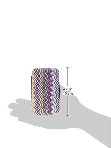 FASHIONCRAFT 12701 Chevron Design Travel Manicure Set